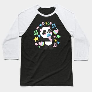 K-Pop Karaoke Panda Baseball T-Shirt